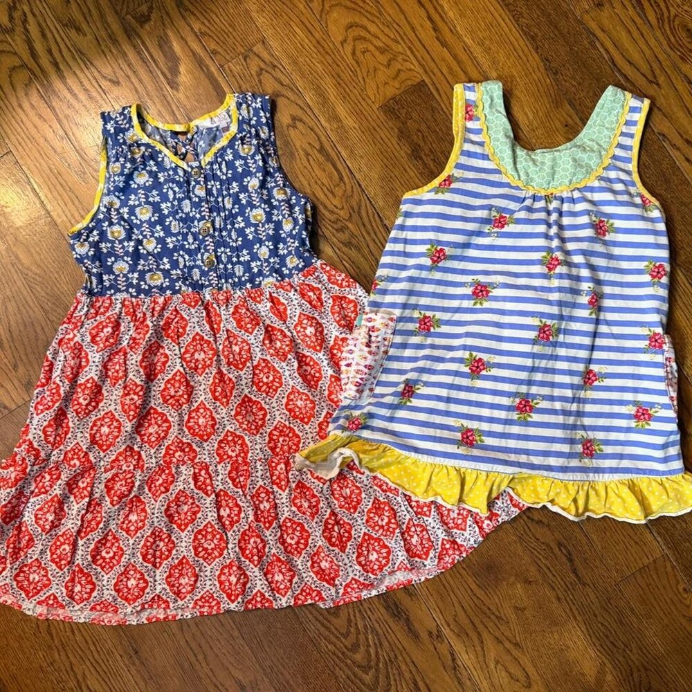 Matilda Jane 435 multicoloured girl dresses bundle Size 12 #babygirl #kidsfashio